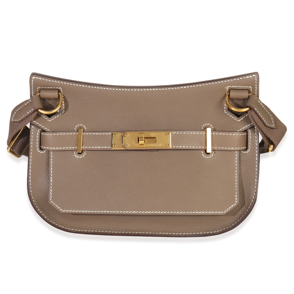 Hermès Etoupe Evercolor Mini Jypsiere GHW - Picture 4 of 8
